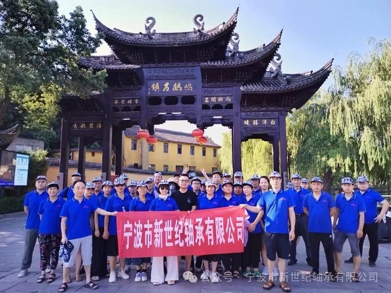 Ningbo New Century Bearing Letný rafting Team Building